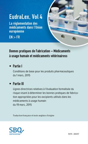 EU GMP Guide Part I EN/FR