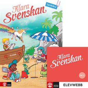 Klara svenskan åk 3 Elevbok Språklära med elevwebb