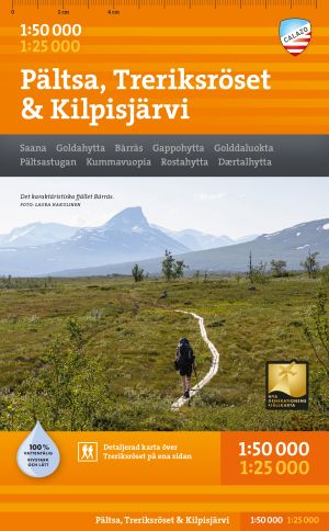 Pältsa Treriksröset 1:50.000