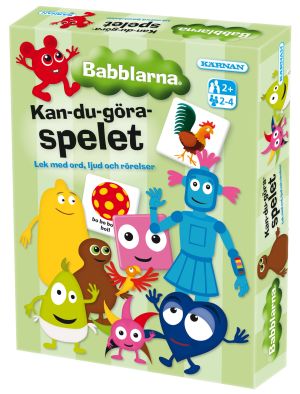 Barnspel Babblarna Kan Du Göra-Spelet