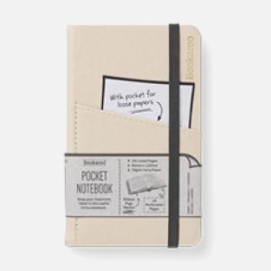 Bookaroo POCKET Notebook (A6) JOURNAL - CREAM