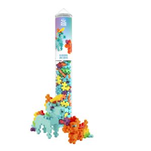 Plus-Plus Rainbow Unicorns / 100 bitar rör