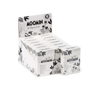Kortlek Mumin Tammi - Display med 12 kortlekar