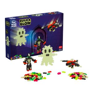 Plus-Plus Build and Glow - Glow in the Dark / 360 bitar