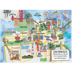 San Francisco 1000 Piece Puzzle