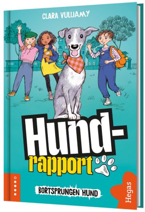 Bortsprungen hund