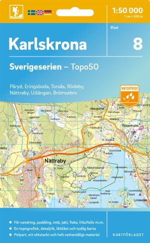 8 Karlskrona Sverigeserien Topo50