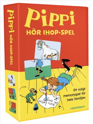 Pippi hör ihop-spel : memo med 24 brickor
