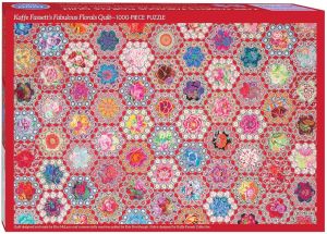 Kaffe Fassett's Fabulous Florals Quilt Jigsaw Puzzle : 1000 Pieces