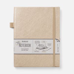 Bookaroo Bigger Things Notebook Journal - Gold