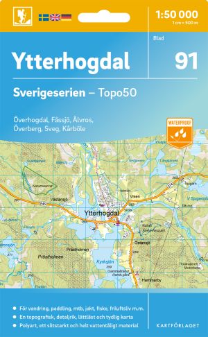 91 Ytterhogdal Sverigeserien Topo50