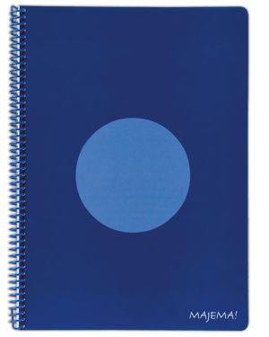 Projektbok mörkblå A4 åk 2-9