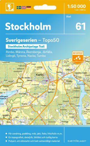61 Stockholm Sverigeserien Topo50
