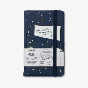 Bookaroo POCKET Notebook (A6) JOURNAL - Moon & Stars