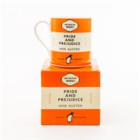 Pride and Prejudice Mug Orange