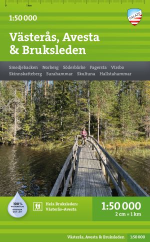 Västerås, Avesta & Bruksleden 1:50 000