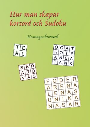 Korsord och Sudoku : hur man gör egna korsord och Sudoku