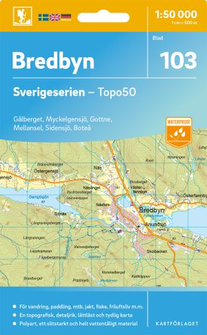 103 Bredbyn Sverigeserien Topo50