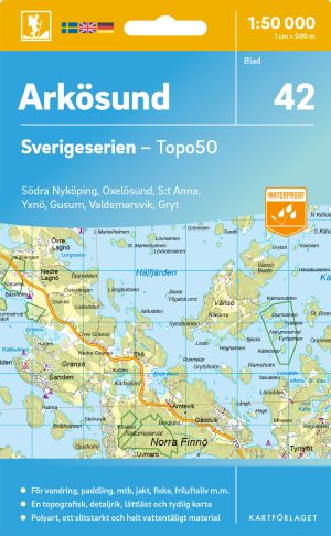 42 Arkösund Sverigeserien Topo50