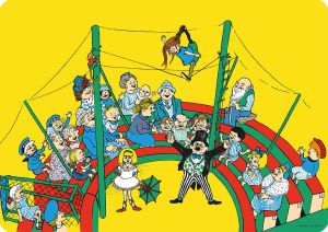 Pippi cirkus underlägg