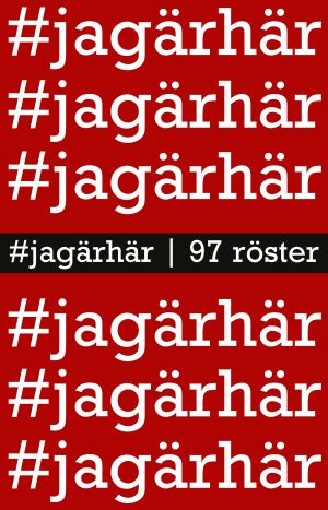 #jagärhär