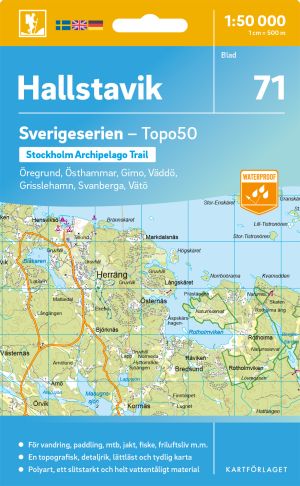 71 Hallstavik Sverigeserien Topo50