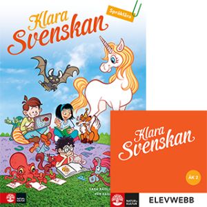 Klara svenskan åk 2 Elevbok Språklära med elevwebb