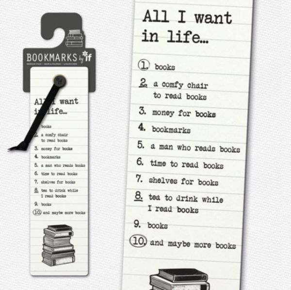 Literary Bookmarks - Life to your Years