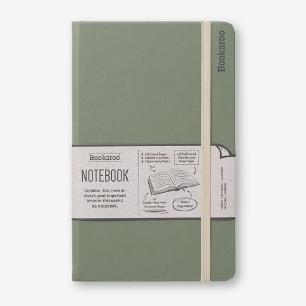 Bookaroo Notebook (A5) Journal - Fern