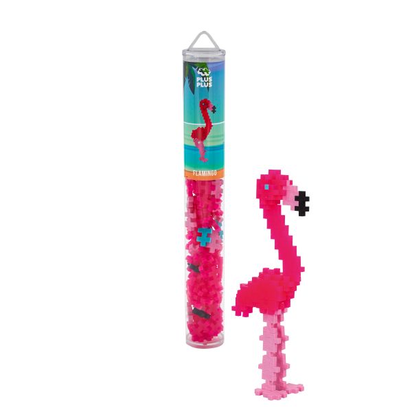 Plus-Plus Flamingo / 100 bitar rör