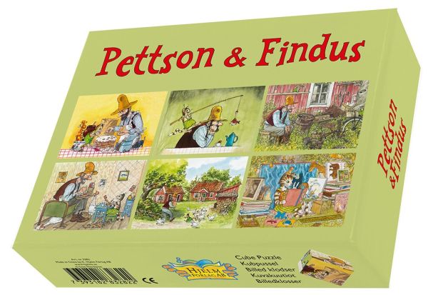 Pettson kubpussel - 12 bitar