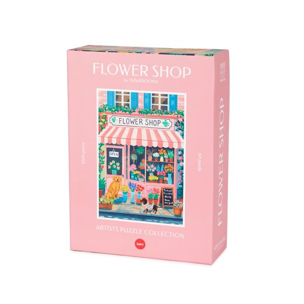Pussel Flower Shop 1000 bitar
