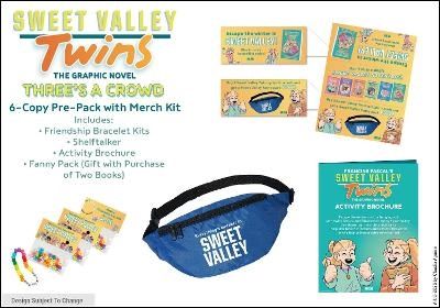 Sweet Valley Twins: Three's a Crowd 6-Copy Pre-Pack and Merch Kit