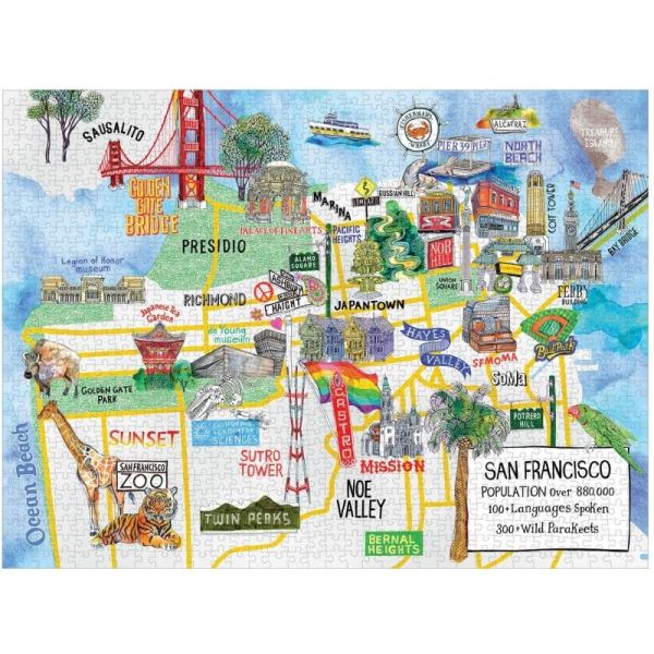 San Francisco 1000 Piece Puzzle