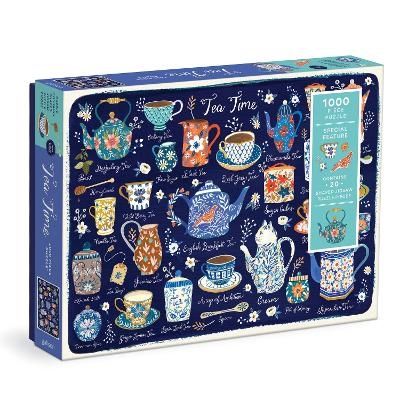 Tea Time 1000 Piece Puzzle with Shaped Pieces