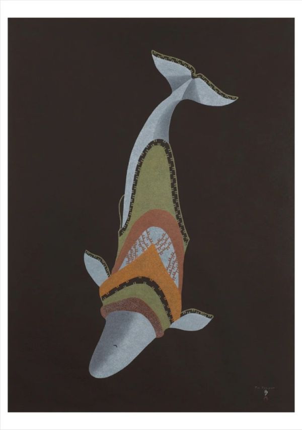 Whale Sounding Notecard