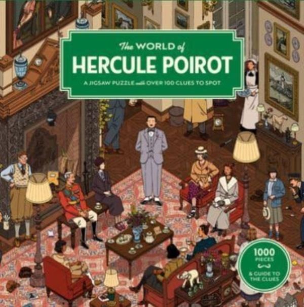 Pussel The World of Hercule Poirot 1000 bitar