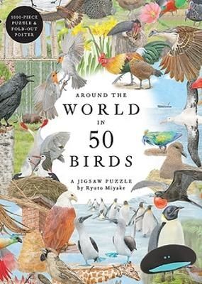 Pussel Around the World in 50 Birds 1000 bitar