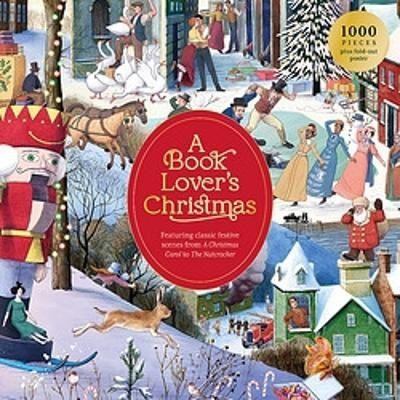 Pussel A Book Lover's Christmas 1000 bitar