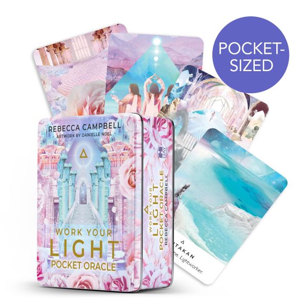 Work Your Light Pocket Oracle Cards in a Tin