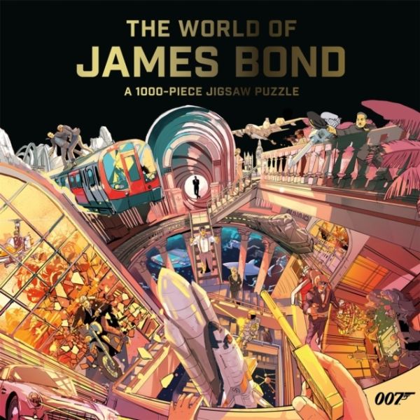 Pussel The World of James Bond 1000 bitar