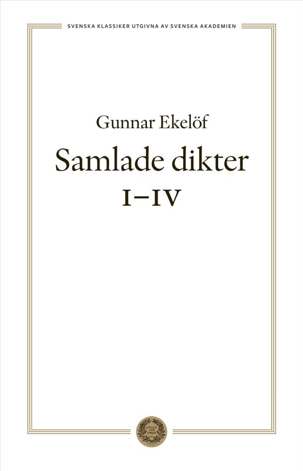 Samlade dikter I-IV