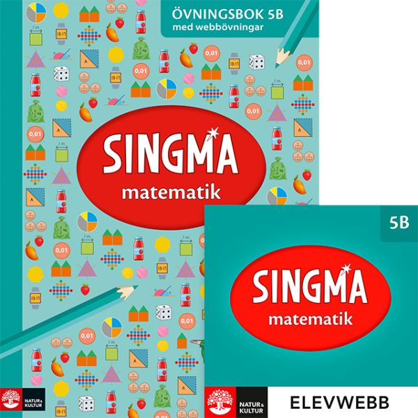 Singma matematik 5B Övningsbok med elevwebb