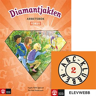 ABC-klubben åk 2 Diamantjakten Arbetsbok Fokus med elevwebb
