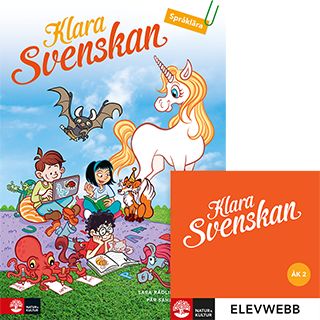 Klara svenskan åk 2 Elevbok Språklära med elevwebb