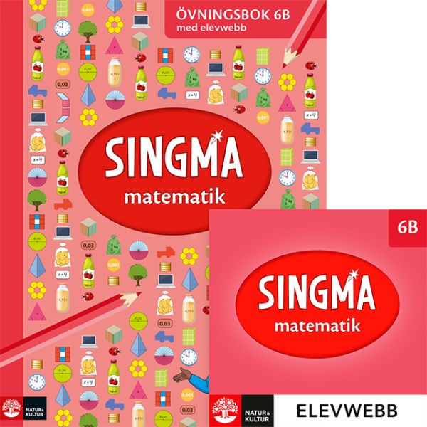 Singma matematik 6B Övningsbok med elevwebb