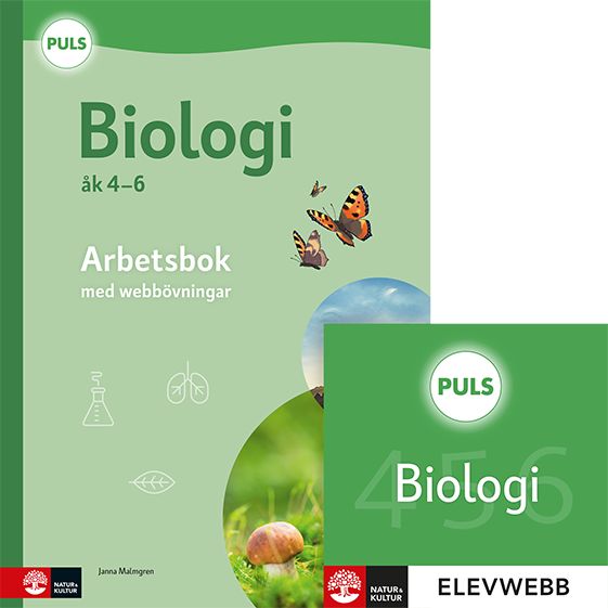 PULS Biologi 4-6 Arbetsbok med elevwebb, fjärde upplagan
