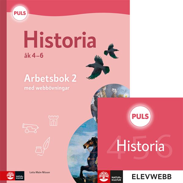 PULS Historia 4-6 Arbetsbok 2 med elevwebb, fjärde uppl