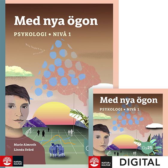 Med nya ögon. Psykologi nivå 1 Paket Bok+Digital