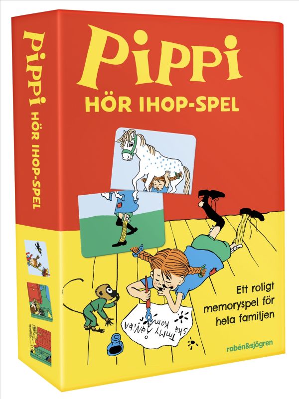 Pippi hör ihop-spel : memo med 24 brickor
